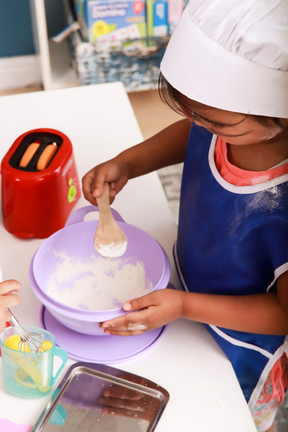 Pretend-play cooking