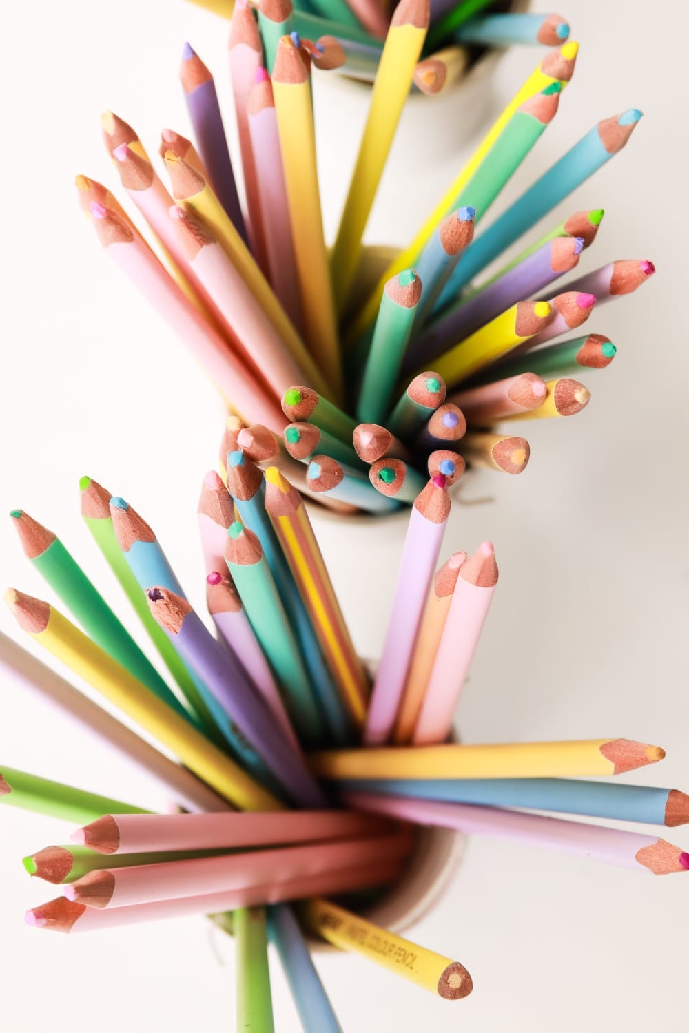 Pastel pencils